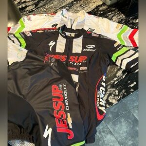 Cycling bibshorts & 2 jerseys